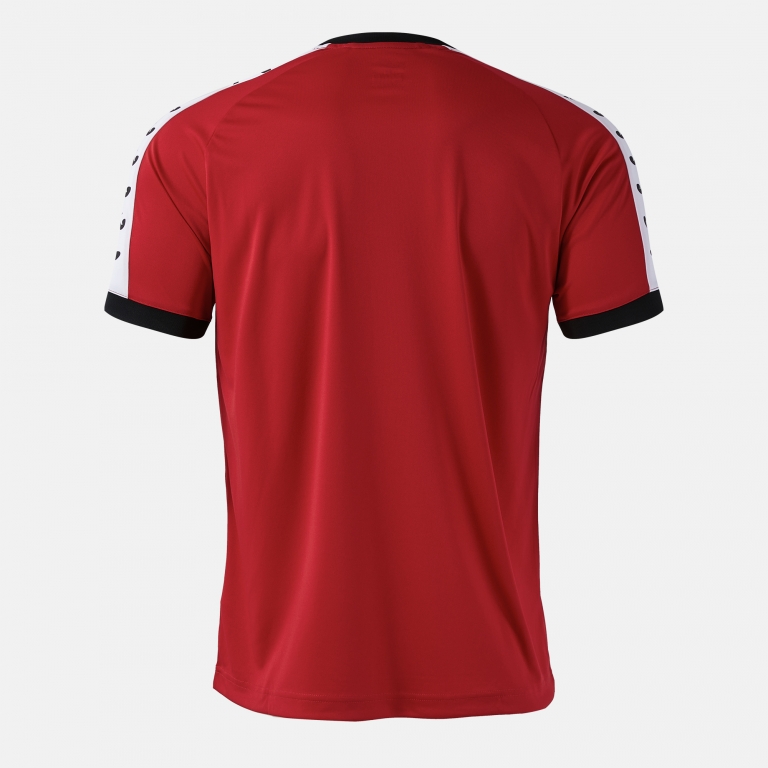 HEROIC SHORT SLEEVE T-SHIRT RED BLACK