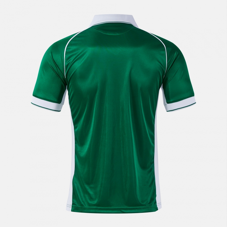 VINTAGE ECO RETRO SHORT SLEEVE T-SHIRT GREEN WHITE