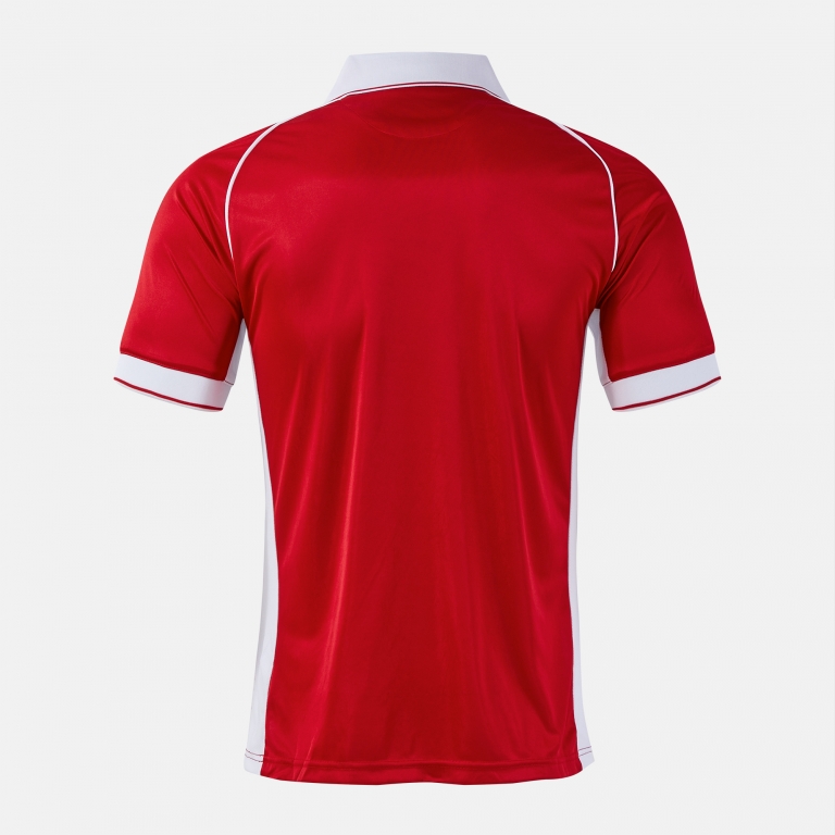 VINTAGE ECO RETRO SHORT SLEEVE T-SHIRT RED WHITE