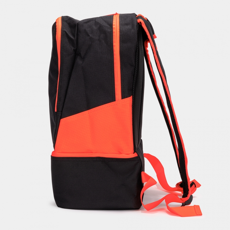 BACKPACK ESTADIO III BLACK-ORANGE
