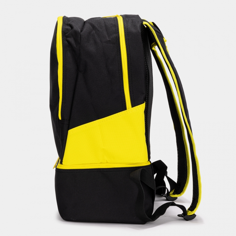BACKPACK ESTADIO III BLACK YELLOW