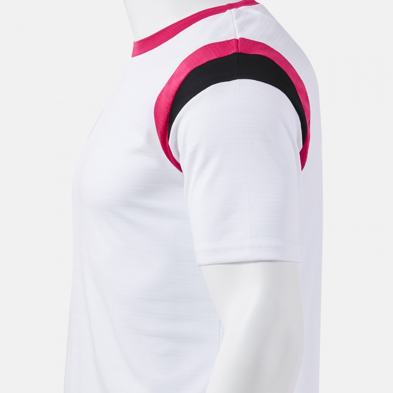 SHORT SLEEVE T-SHIRT TERRA WHITE FUCHSIA