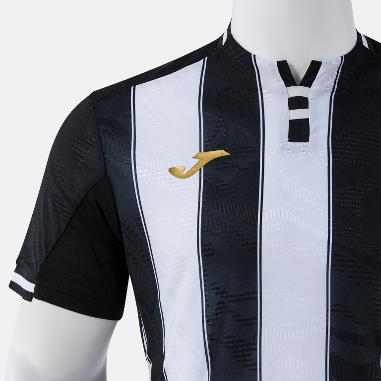 SHORT SLEEVE SHIRT PREMIER BLACK WHITE