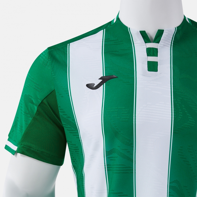 SHORT SLEEVE SHIRT PREMIER GREEN WHITE