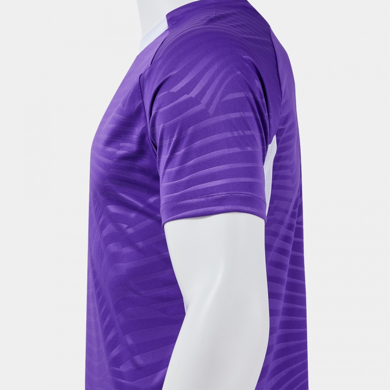 SHORT-SLEEVE T-SHIRT KICK PRO VIOLET WHITE