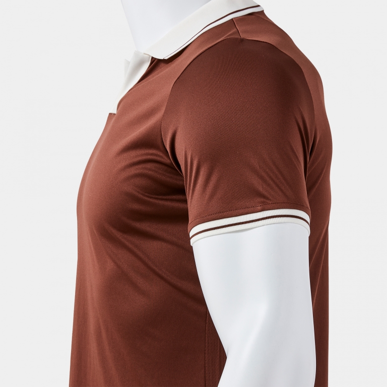 SHORT SLEEVE SHIRT GALAXY BROWN BEIGE