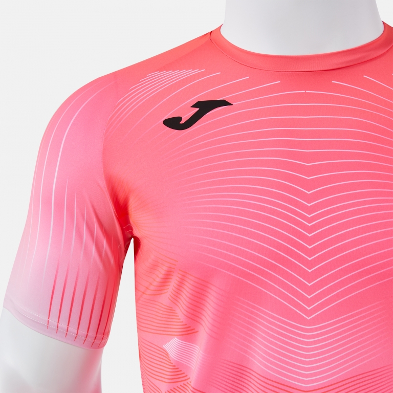 SHORT SLEEVE SHIRT ELITE XII CORAL FLUOR