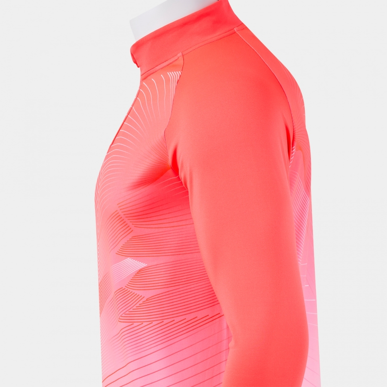 SWEATSHIRT ELITE XII FLUORESCENT CORAL
