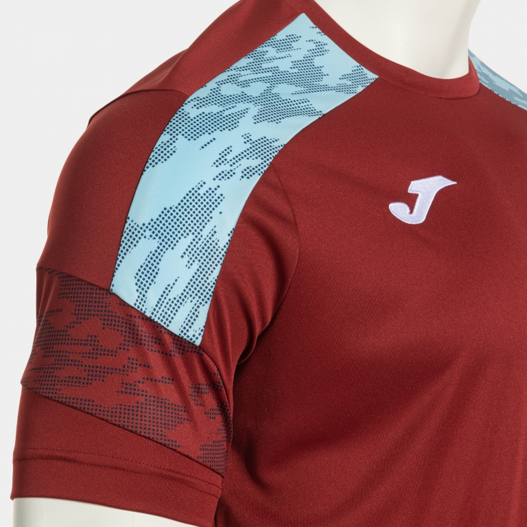 CHAMPIONSHIP VIII SHORT SLEEVE T-SHIRT BURGUNDY SKY BLUE