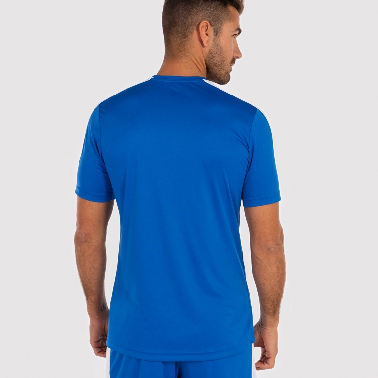 ACADEMY T-SHIRT ROYAL WHITE S/S