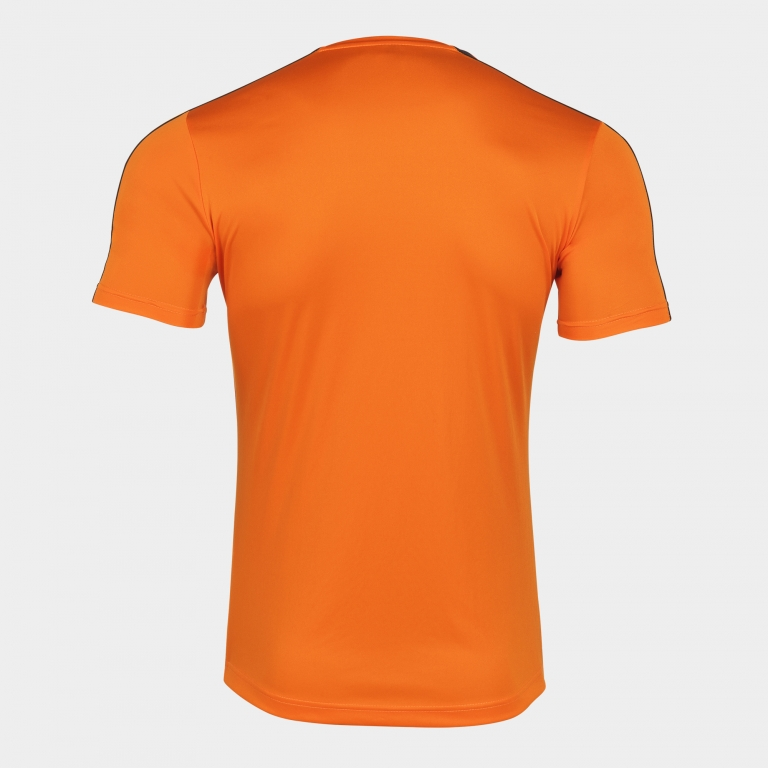 ACADEMY T-SHIRT ORANGE-BLACK S/S