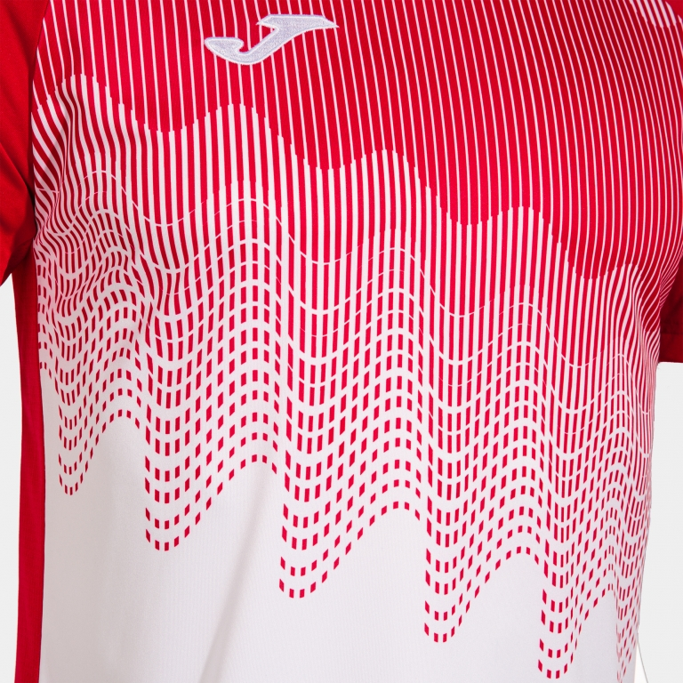 TIGER VI SHORT SLEEVE T-SHIRT WHITE RED