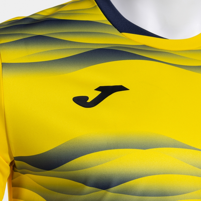 TIGER VII SHORT SLEEVE T-SHIRT YELLOW DARK NAVY