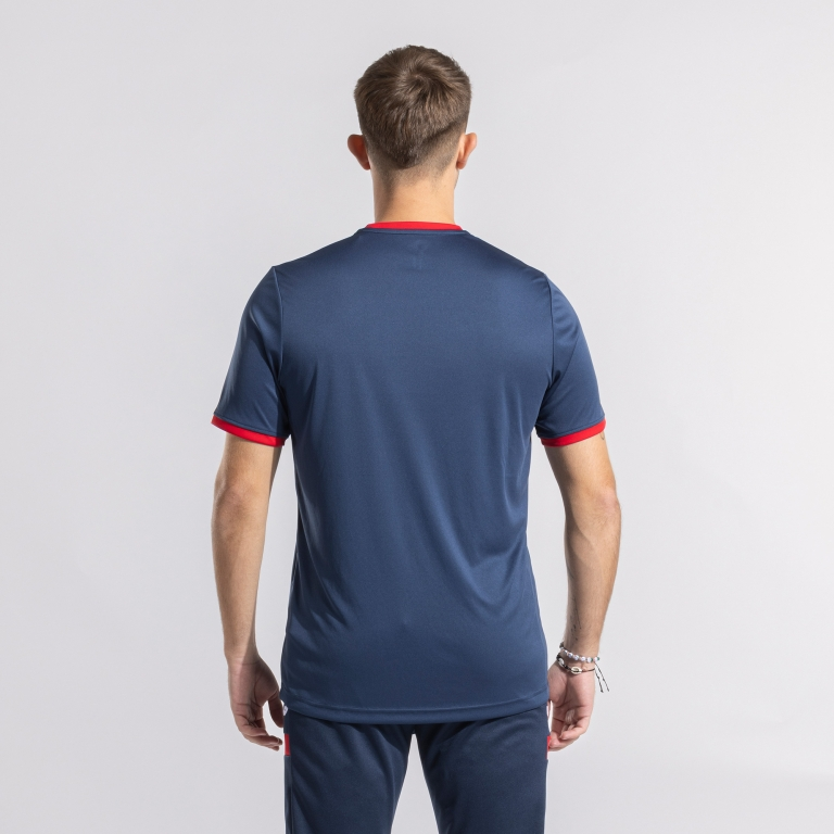 COMBI PREMIUM SHORT SLEEVE T-SHIRT DARK NAVY RED