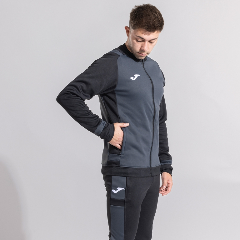 LIDER TRACKSUIT DARK GREY BLACK