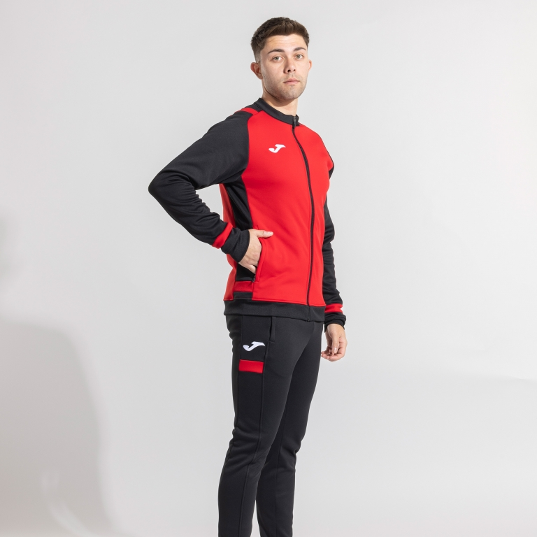 LIDER TRACKSUIT RED BLACK