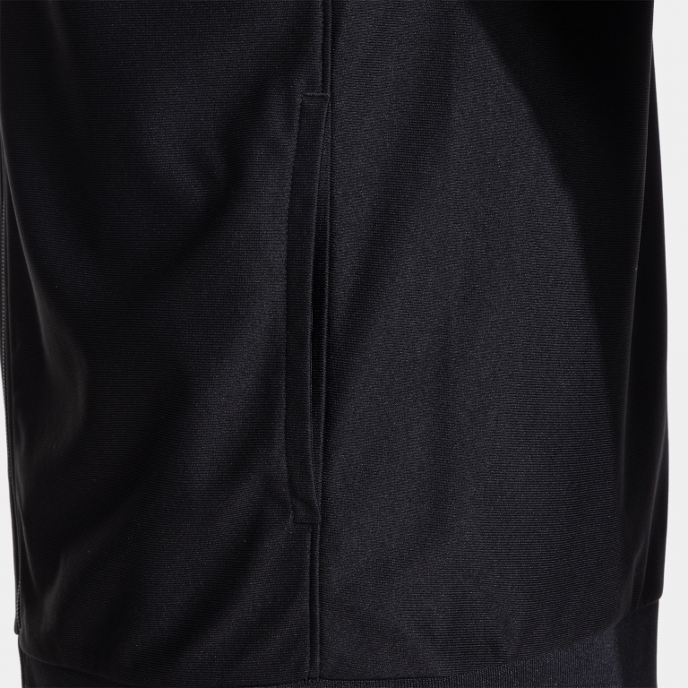 COMBI PREMIUM FULL ZIP SWEATSHIRT BLACK YELLOW