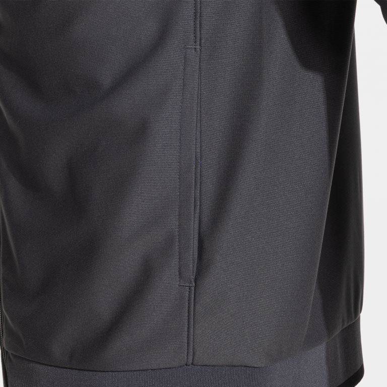 COMBI PREMIUM FULL ZIP SWEATSHIRT DARK GRAY BLACK