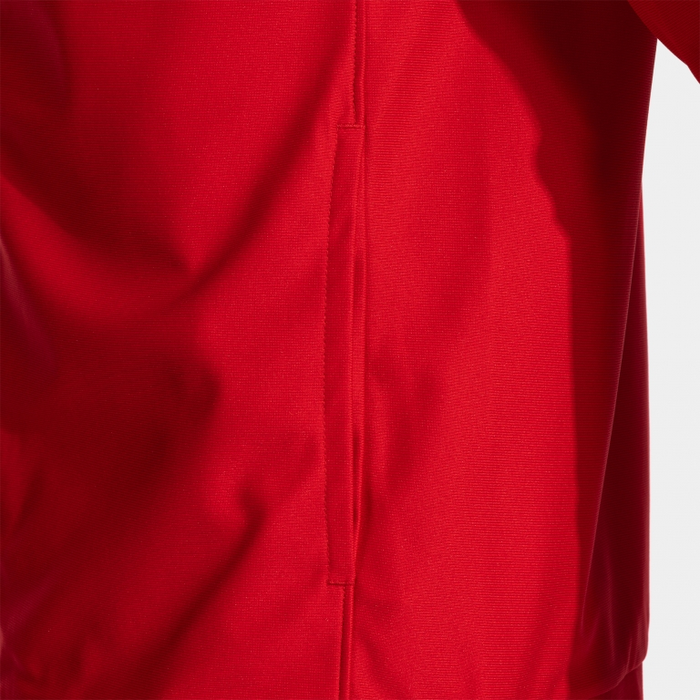 COMBI PREMIUM FULL ZIP SWEATSHIRT RED BLACK