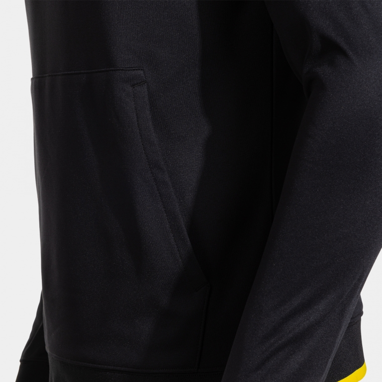 COMBI PREMIUM HOODIE BLACK YELLOW