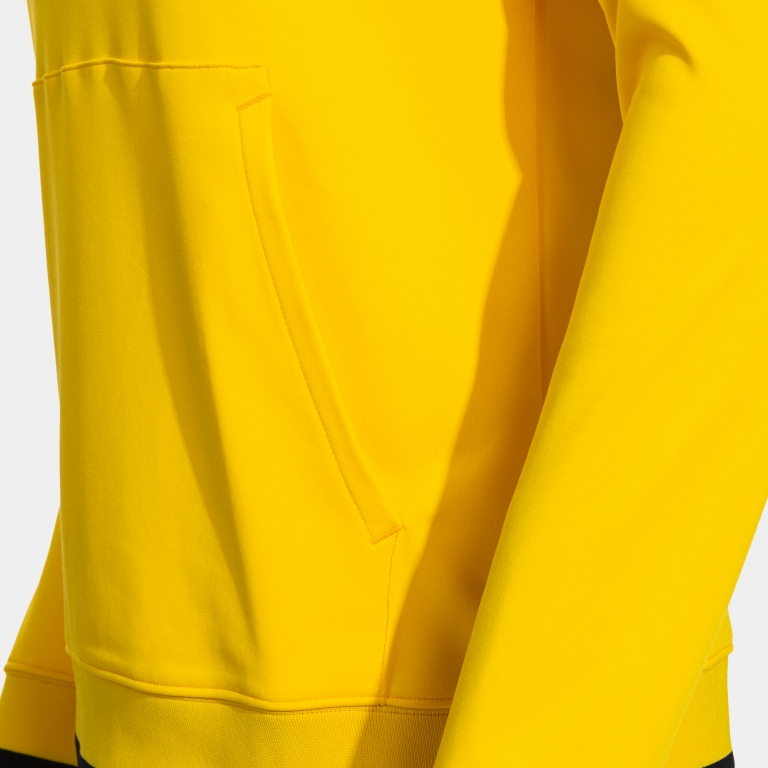 COMBI PREMIUM HOODIE YELLOW BLACK