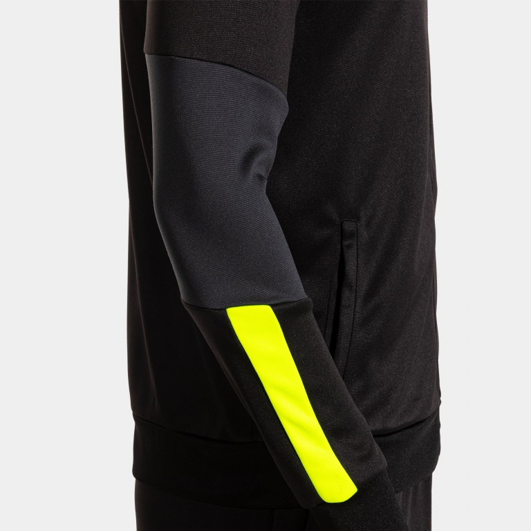 DANUBIO TRACKSUIT BLACK FLUOR YELLOW