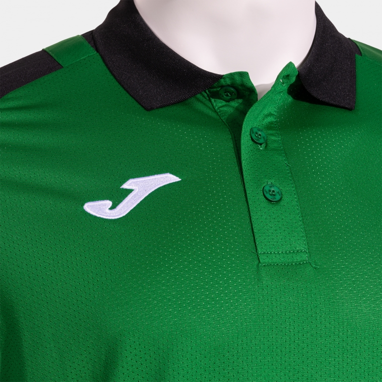 LIDER SHORT SLEEVE POLO GREEN BLACK