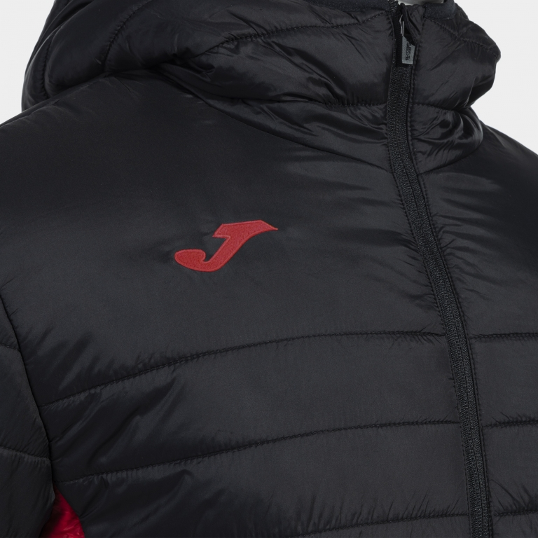 URBAN V ANORAK BLACK RED