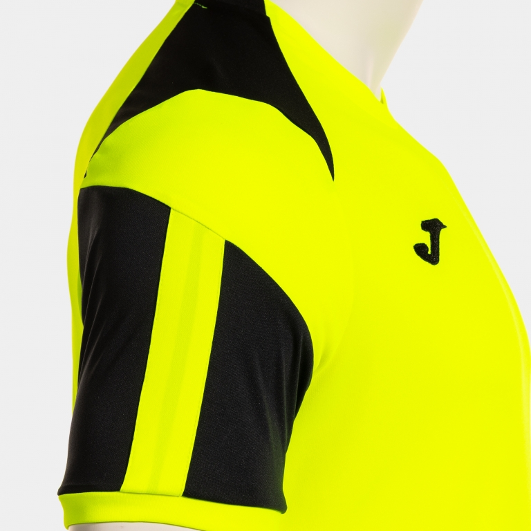 DANUBIO SHORT SLEEVE T-SHIRT YELLOW BLACK