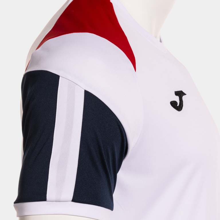 DANUBIO SHORT SLEEVE T-SHIRT WHITE RED