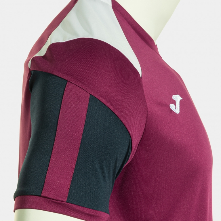DANUBIO SHORT SLEEVE T-SHIRT WINE DARK NAVY