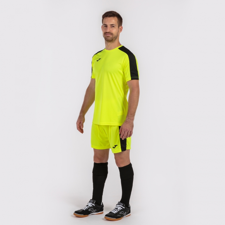 MAXI SHORT FLUOR YELLOW BLACK