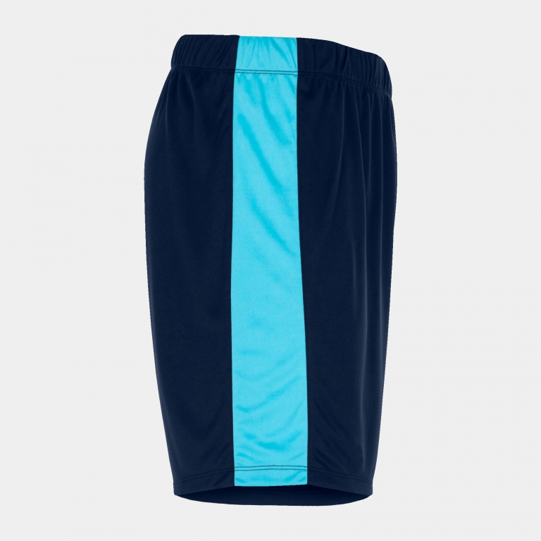 MAXI SHORT DARK NAVY FLUOR TURQUOISE