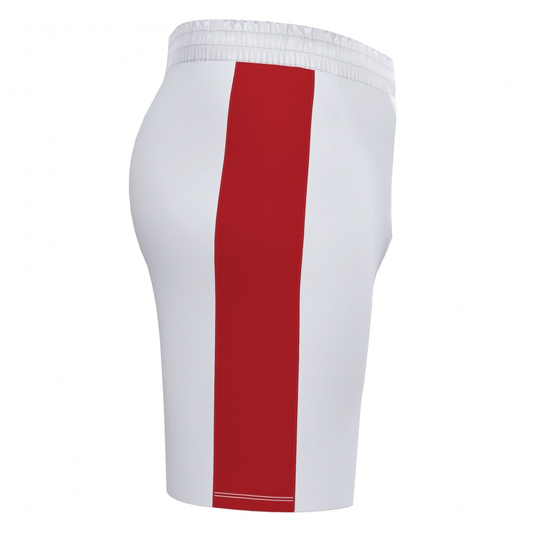 MAXI SHORT WHITE RED