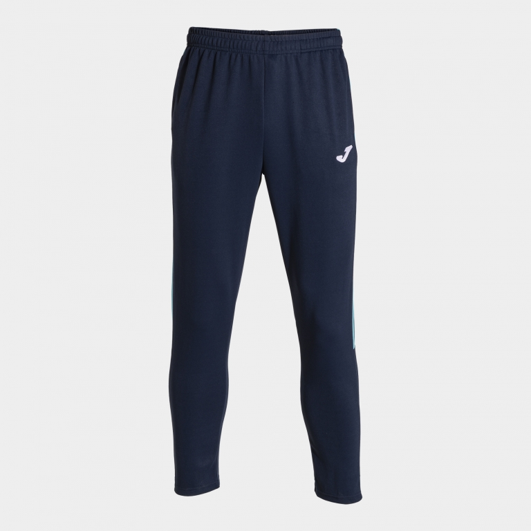 OLIMPIADA LONG PANTS NAVY FLUOR TURQUOISE 