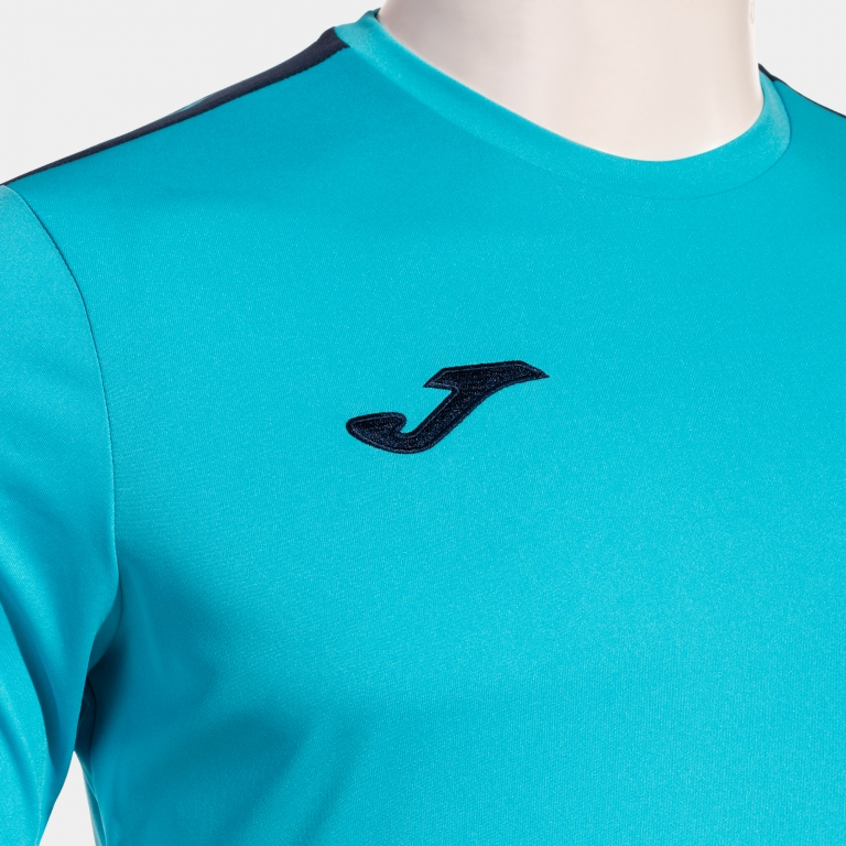 OLIMPIADA SHORT SLEEVE T-SHIRT FLUOR TURQUOISE NAVY