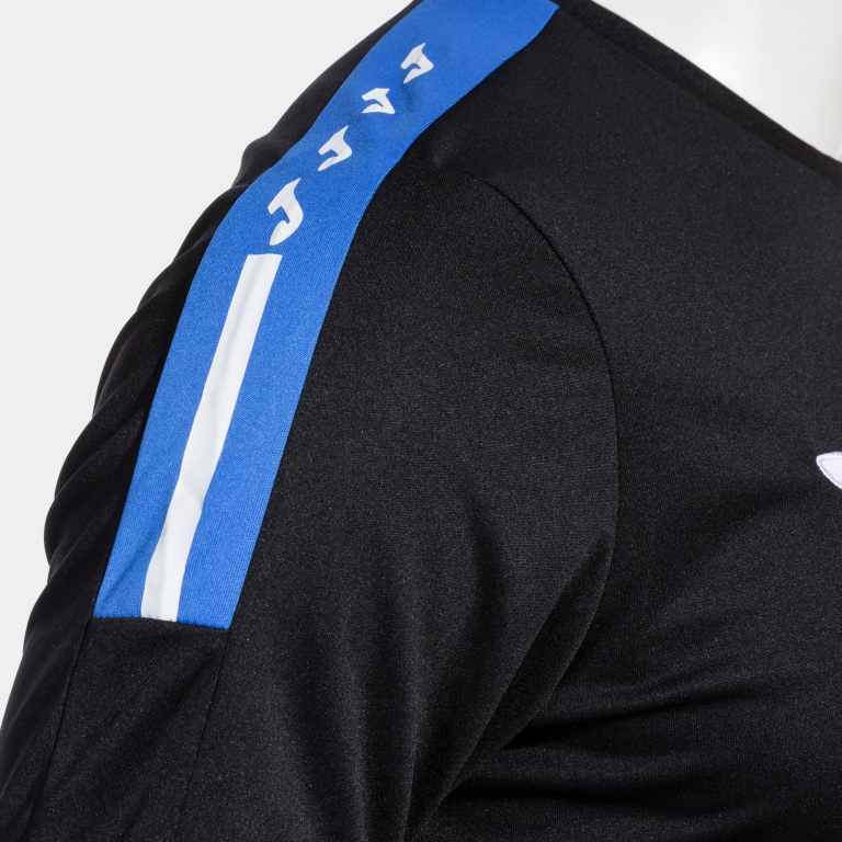 OLIMPIADA SHORT SLEEVE T-SHIRT BLACK ROYAL