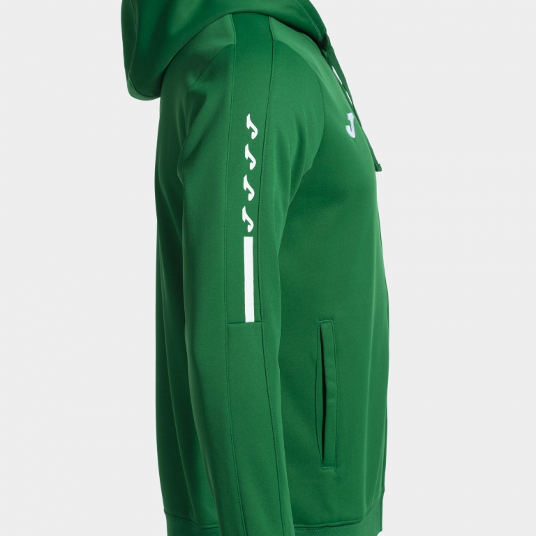 OLIMPIADA ZIP UP HOODIE GREEN
