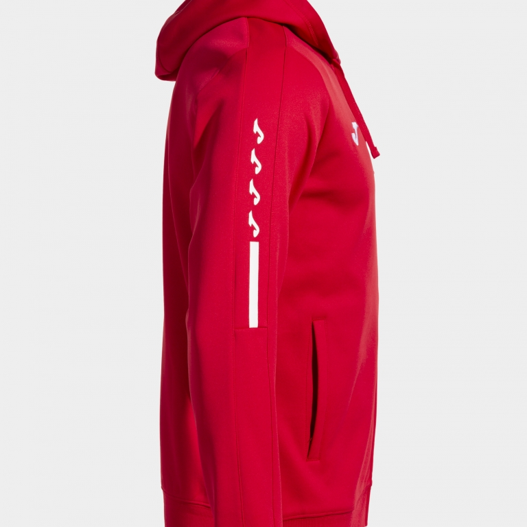 OLIMPIADA ZIP UP HOODIE RED