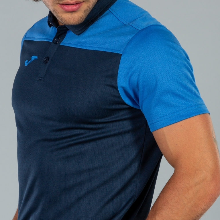 POLO SHIRT HOBBY II NAVY ROYAL S/S