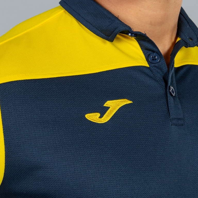 POLO SHIRT HOBBY II NAVY YELLOW S/S
