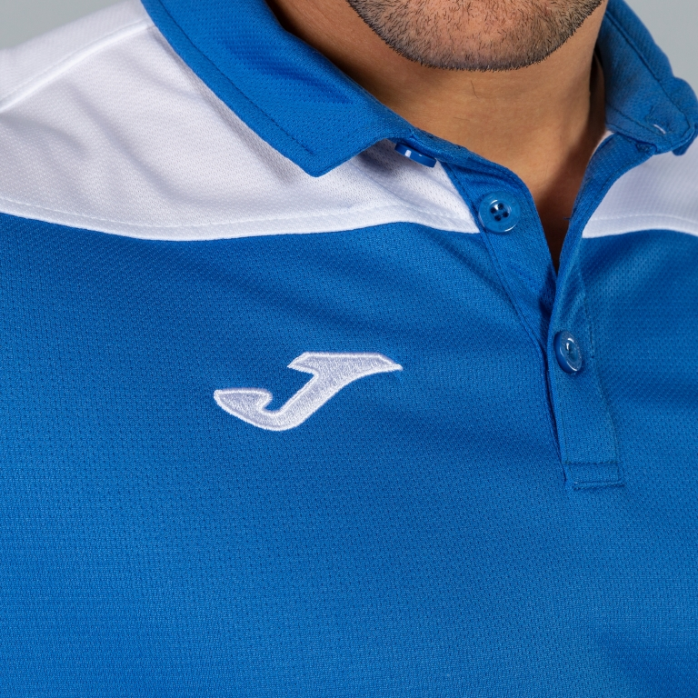 POLO SHIRT HOBBY II ROYAL WHITE S/S