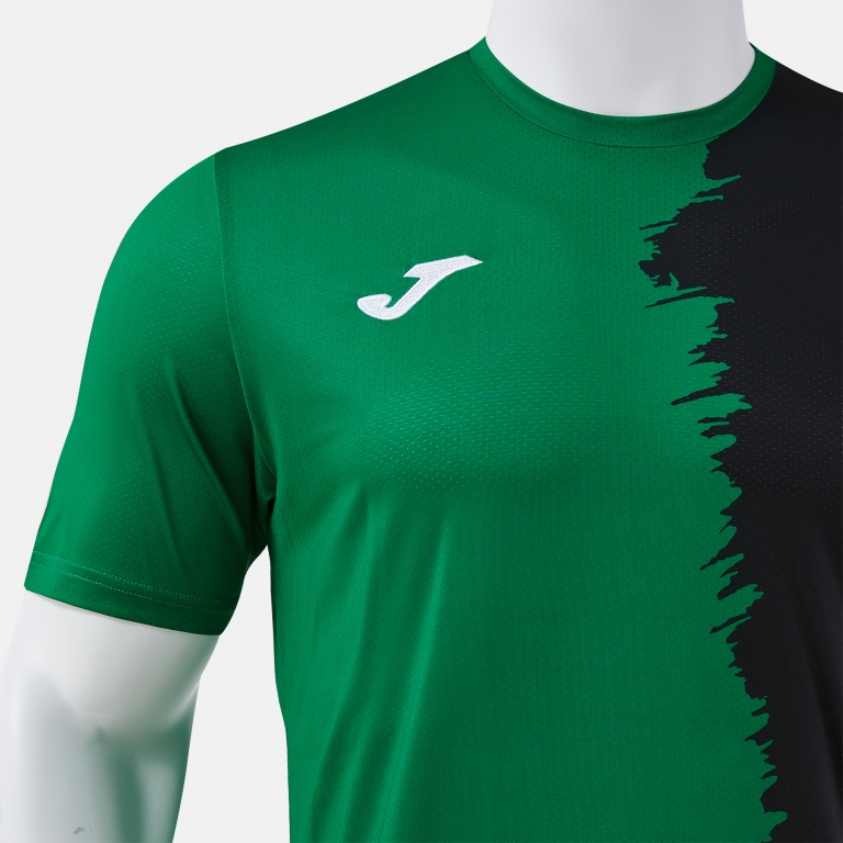 PICASHO SHORT SLEEVE T-SHIRT GREEN BLACK