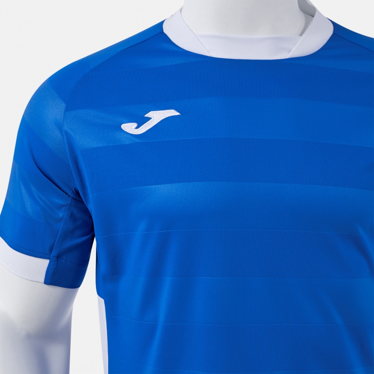 TOLETUM VII SHORT SLEEVE T-SHIRT ROYAL BLUE WHITE
