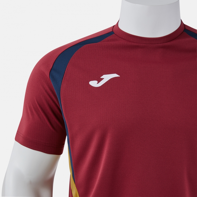CHAMPIONSHIP 20 SHORT SLEEVE T-SHIRT BURGUNDY DARK NAVY