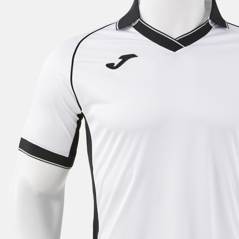 VINTAGE ECO RETRO SHORT SLEEVE T-SHIRT WHITE BLACK 