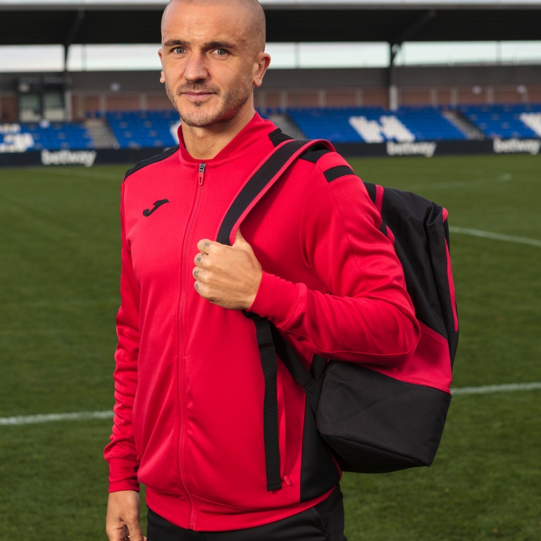 BACKPACK ESTADIO III BLACK RED
