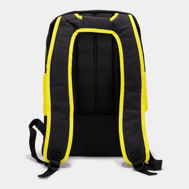 BACKPACK ESTADIO III BLACK YELLOW