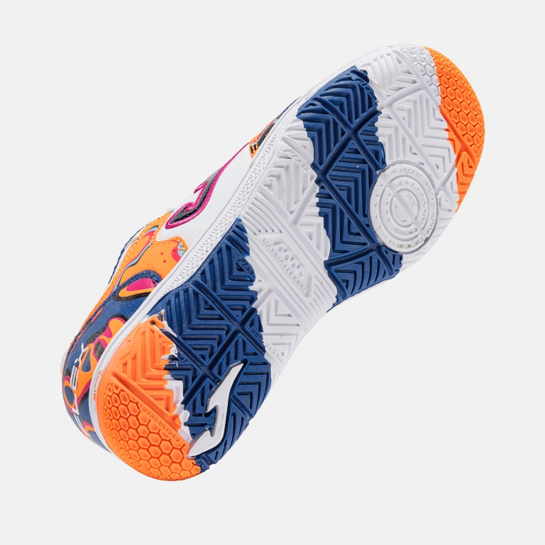 TOP FLEX JR 2672 WHITE ORANGE INDOOR