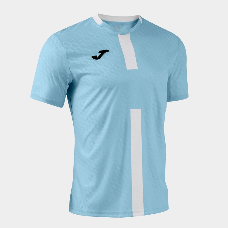 SHORT SLEEVE SHIRT PROTEAM III LIGHT BLUE WHITE